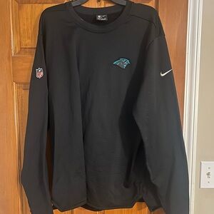 Nike Black NFL Carolina Panthers Long Sleeve Shirt